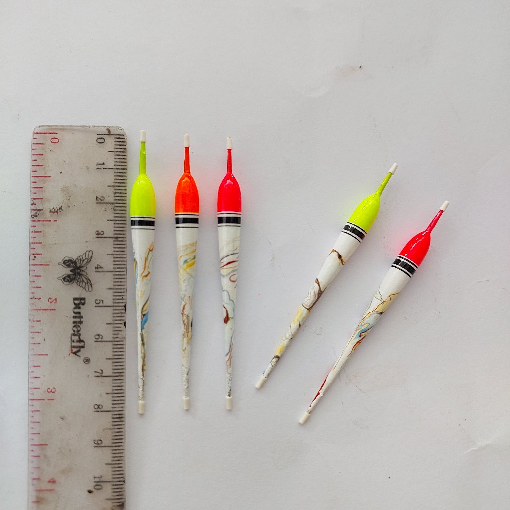 ( Isi 5 Pcs ) Pelampung Pancing Kumbul Micro Fishing 8 CM Motif Langka Bagus dan Unik Langkaa