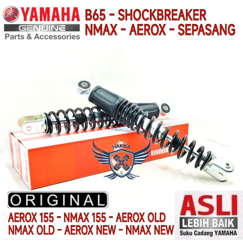 B65 ORIGINAL SHOCKBREAKER YAMAHA NMAX OLD, SHOCKBREAKER YAMAHA NMAX NEW, SHOCKBREAKER YAMAHA AEROX O