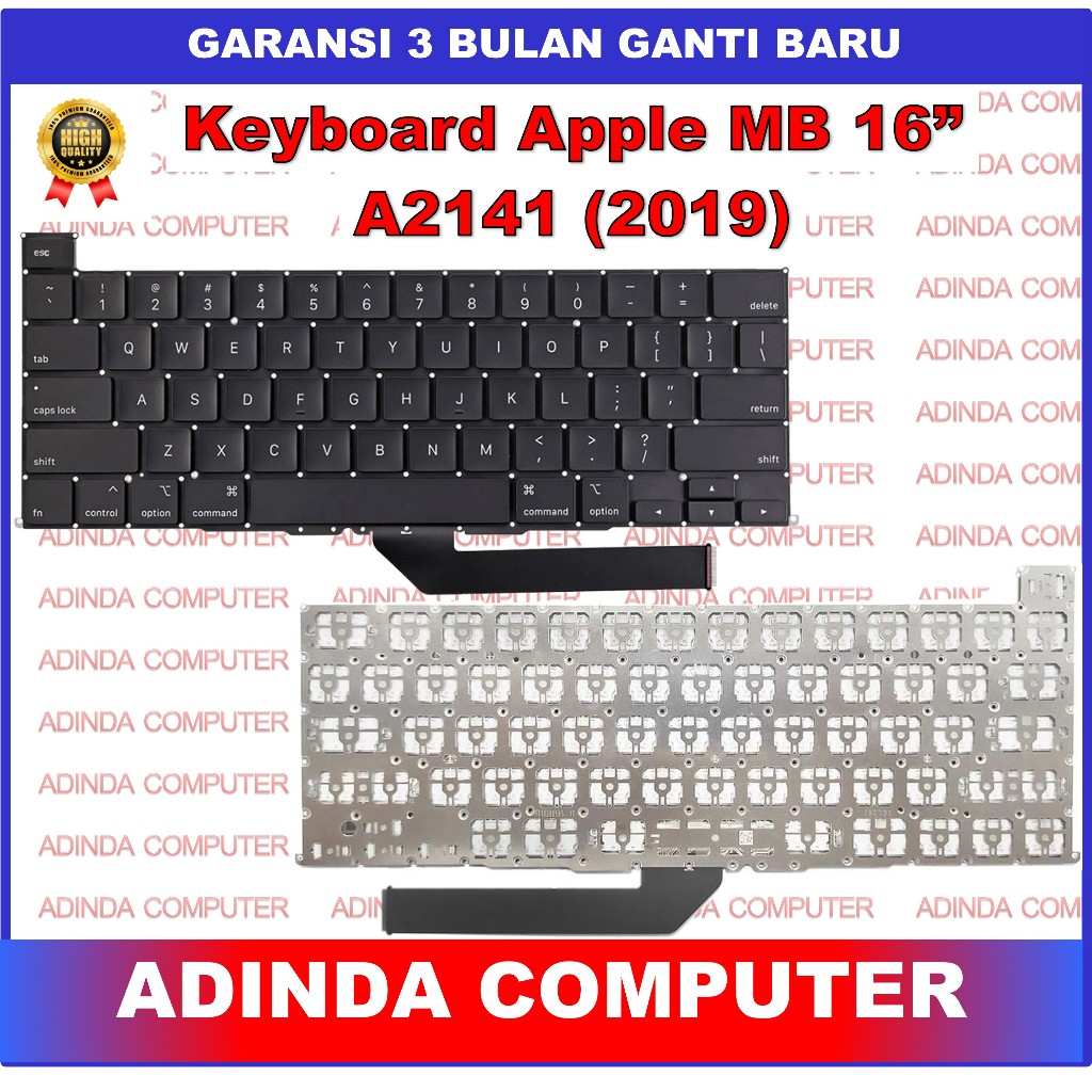 Keyboard Apple Macbook Pro Retina 16 Inch A2141 (2019)