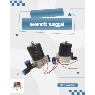 selenoid tunggal mesin nitrogen merk fly speed fly eagle