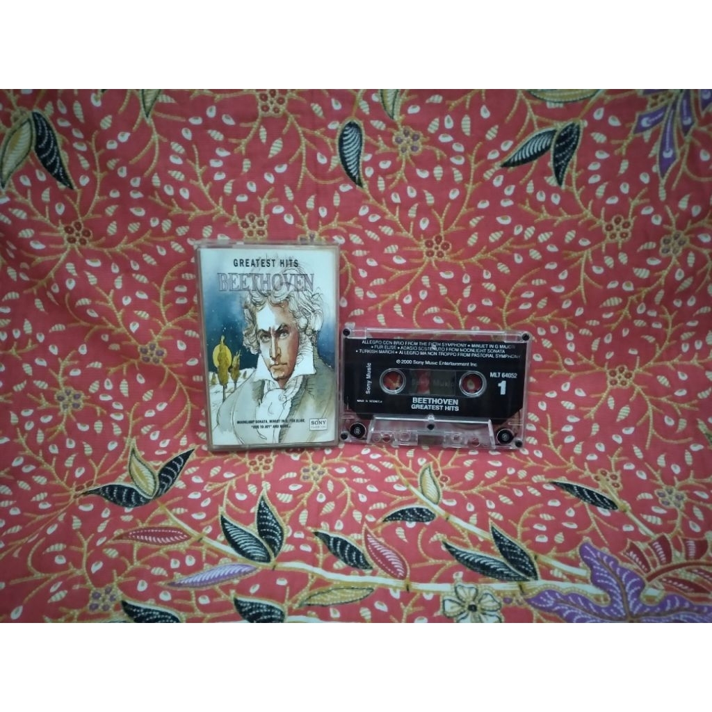 kaset pita musik klasik greatest hits beethoven
