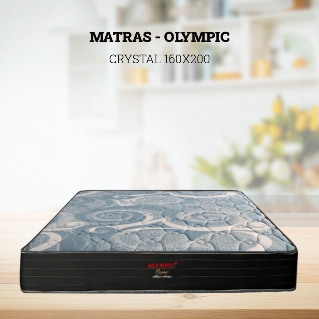 Matras kasur OLYMPIC tipe CRYSTAL ukuran 160x200cm (hanya matras)