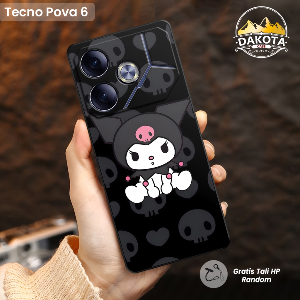 Case hp Tecno Pova 6 Silikon Softcase Motif Kuroumii | Casing Tecno Pova 7 4G | Tecno Pova 7 5G | Ca