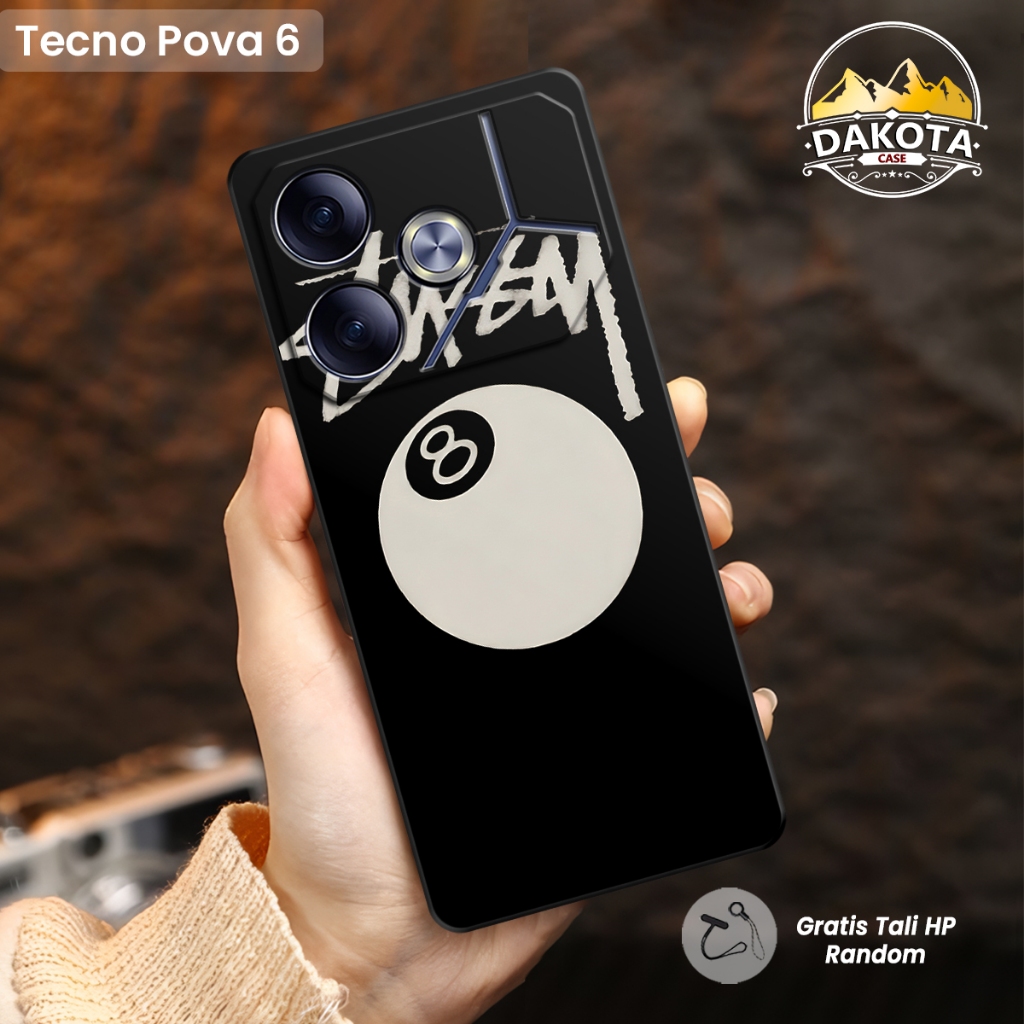 Case hp Tecno Pova 6 Silikon Softcase Motif 5tussy | Casing Tecno Pova 7 4G | Tecno Pova 7 5G | Casi