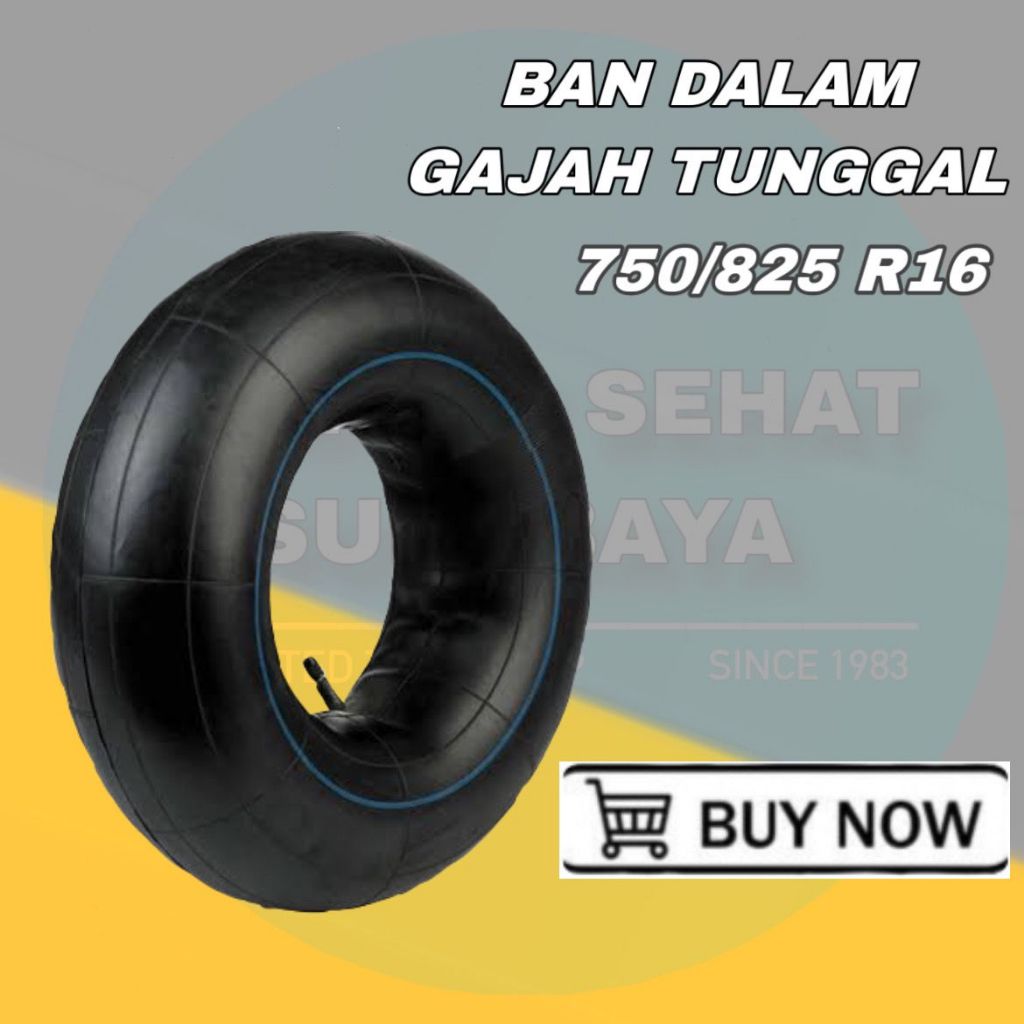 Ban Dalam Gajah Tunggal GT 750/825-16 750/825/16 750/825R16 750/825 R16 R 16 TR177A