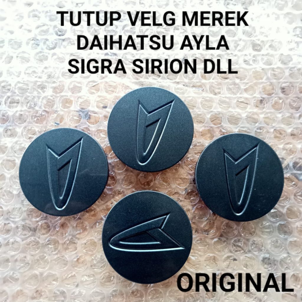 Tutup velg Daihatsu Ayla Sigra sirion tutup velg Daihatsu Rocky doop roda Daihatsu original