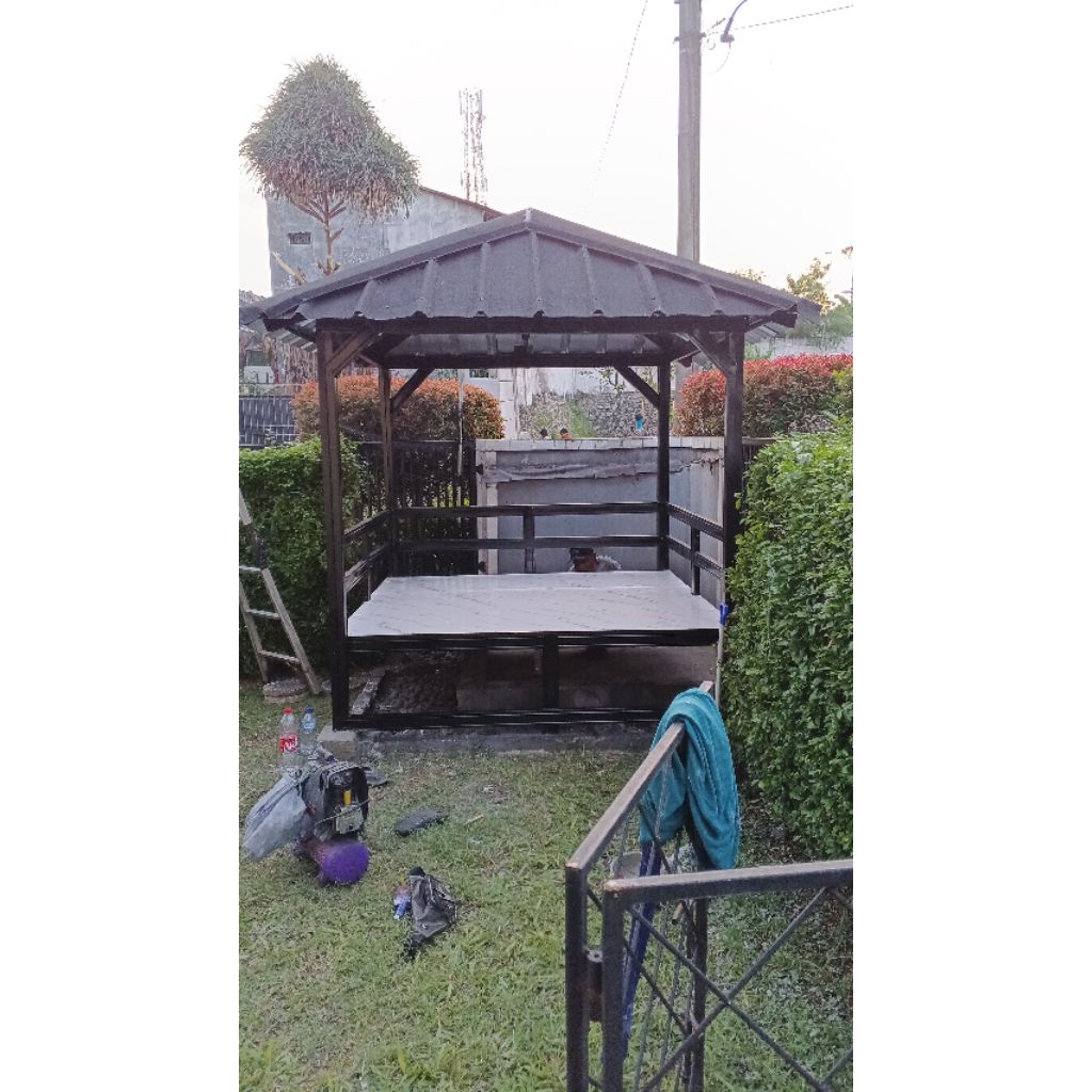 Gazebo baja ringan minimalis✓