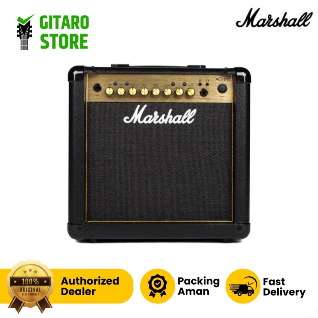 Amplifier Gitar Amplifier Ampli Gitar MARSHALL MG15FX Mg15 fx Original