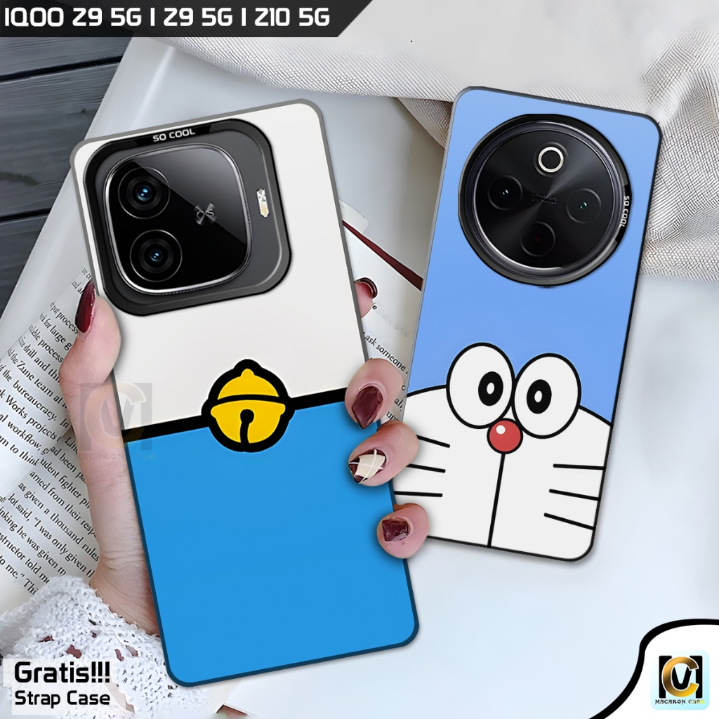 Case So Cool Iqoo Z9 5G | Iqoo Z9X 5G | Iqoo Z10 5G Terbaru 2025 Motif Doraemon | SoftCase HP Vivo I