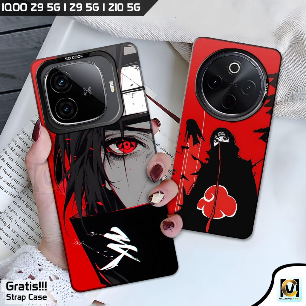 Case So Cool Iqoo Z9 5G | Iqoo Z9X 5G | Iqoo Z10 5G Terbaru 2025 Motif Itachi | SoftCase HP Vivo IQO