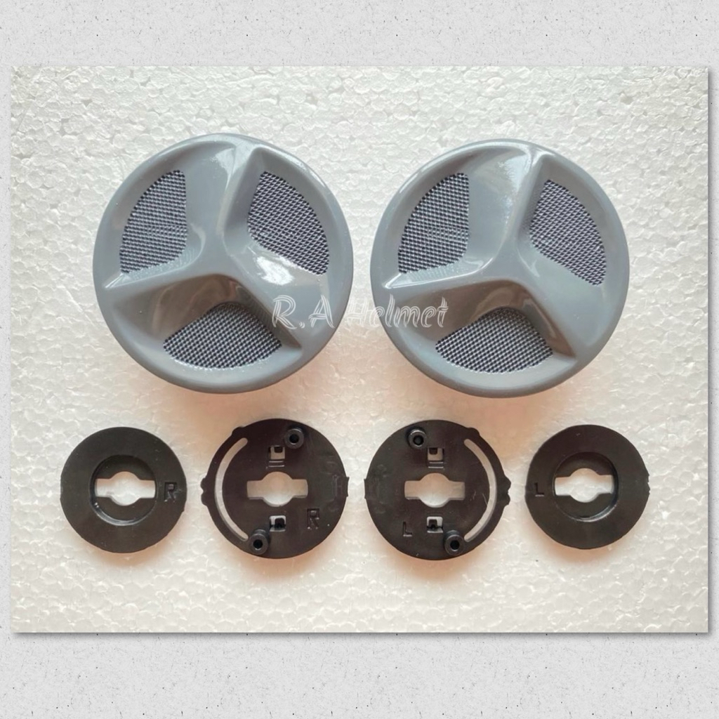Paket Side Lock dan Gear Cover Helm Yamaha Grand Filano Original