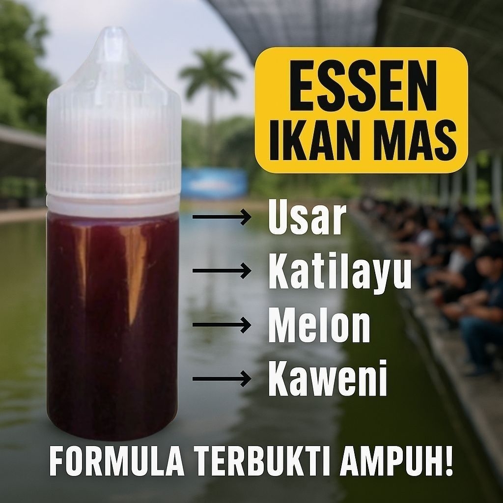 Essen Usar Katilayu Melon Kaweni Essen Ikan Mas Paling Ampuh Semua Media Umpan Original