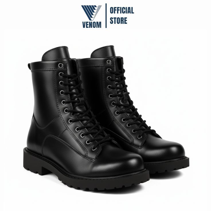 VENOM VENTURA - Sepatu Boots Ukuran Besar Size 39 - 50 Boots Pria Wanita Unisex Big Size