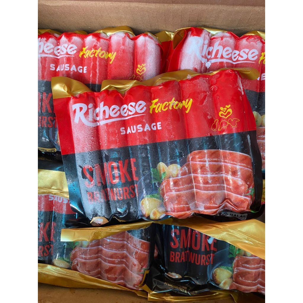 Richeese Sosis Factory /So Nice Sosis Bakar / Sosis Bakar Yakita / Sosis Bakar Ayoma 500gr