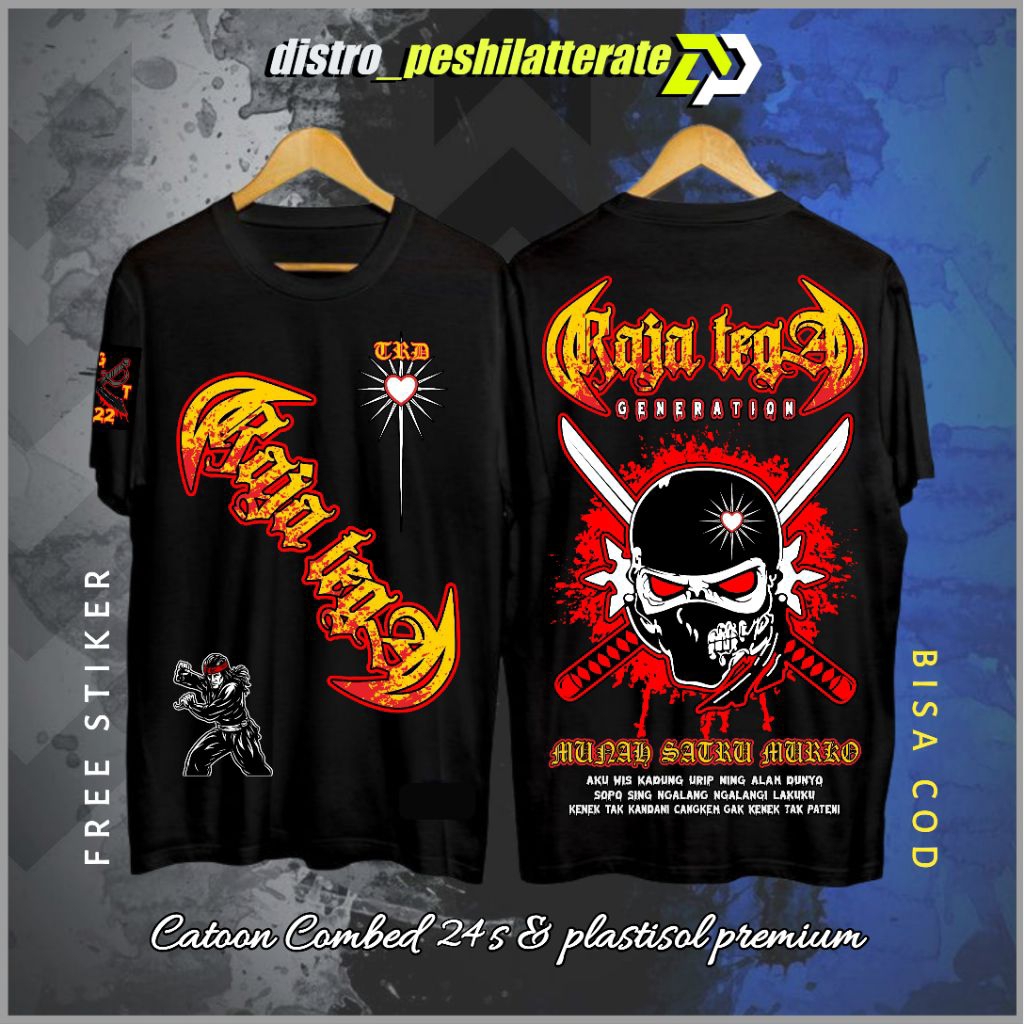 KAOS PSHT 24S RAJA TEGA VOLT III LAWAS'ANT (SH-1)