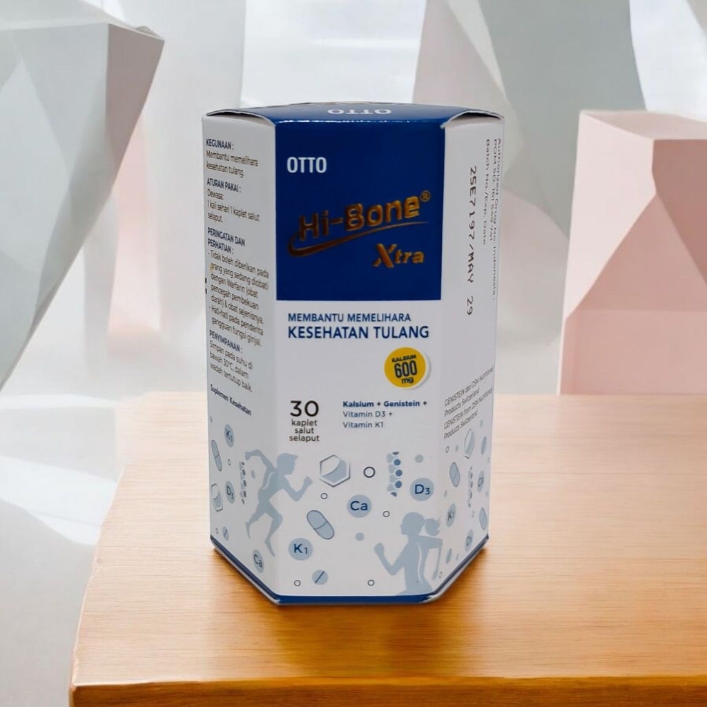 Hibone Extra 600mg kemasan baru isi 30tablet