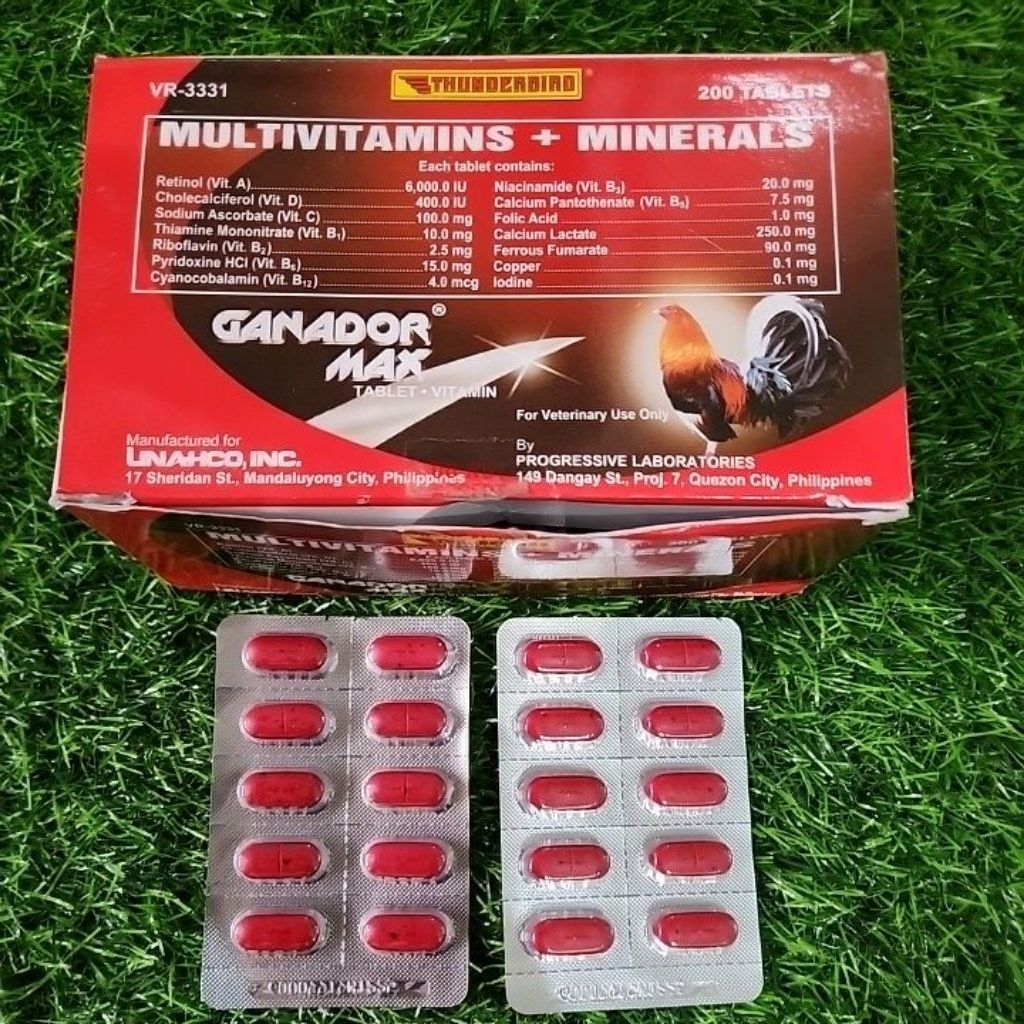 Ganador Max Tablet - Vitamin ( 1 papan )