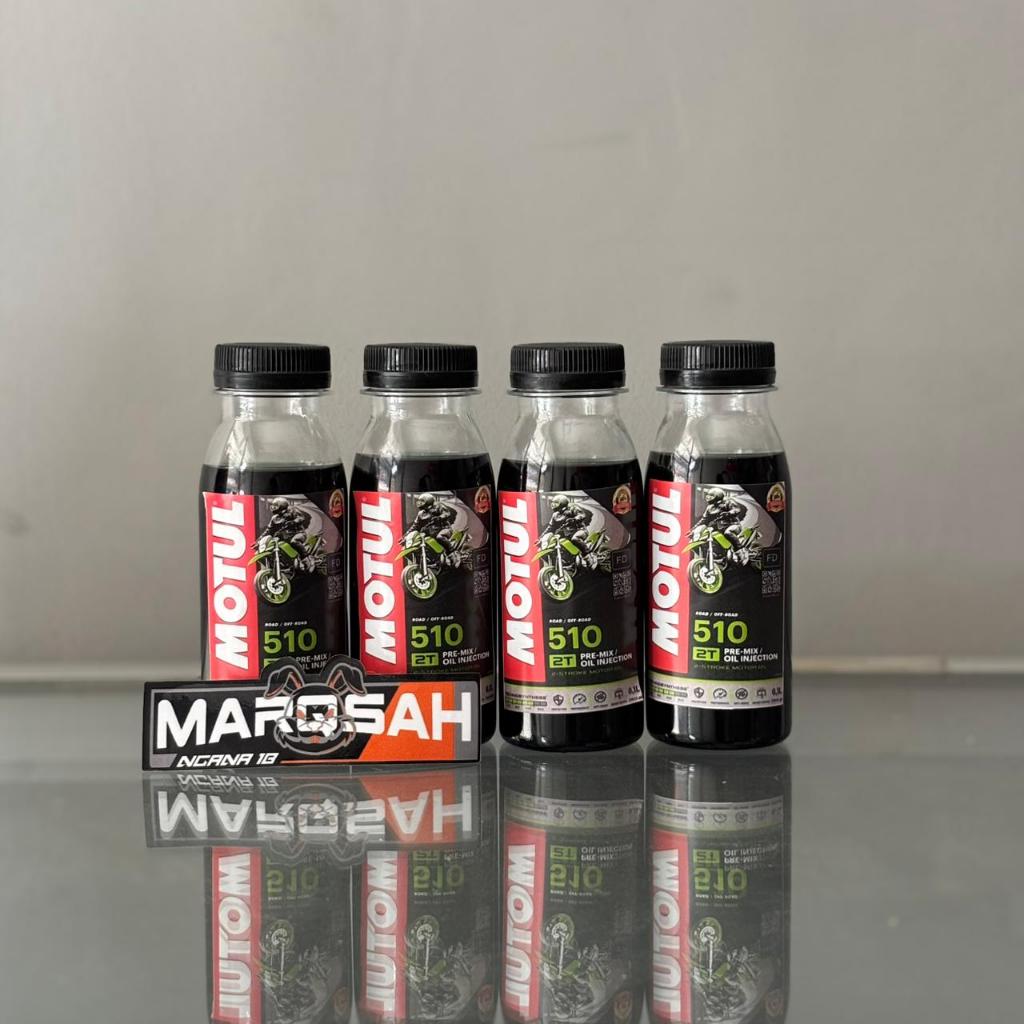 MOTUL 510 2T KEMASAN 100ML ORIGINAL OLI SAMPING MOTUL 510 2T REPACK 100ML Hantu Racing