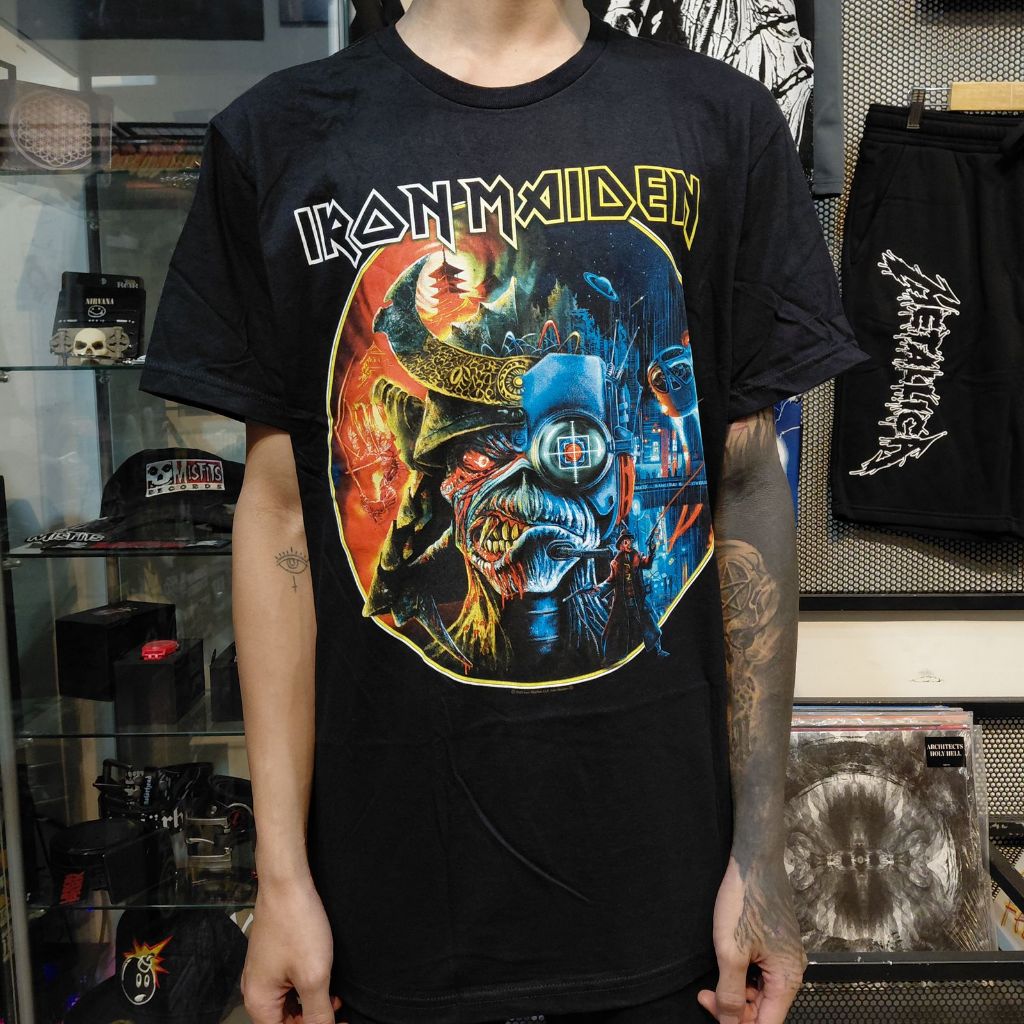 T Shirt Band Official IRON MAIDEN - FUTURE PAST TOUR Original