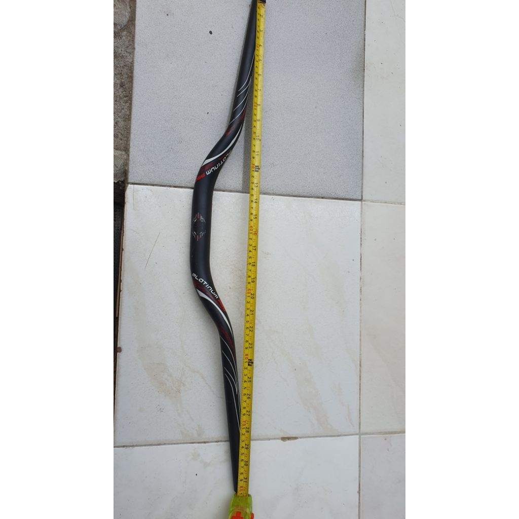 Handlebar Steer Setir Stir Sepeda Mtb Platinum Clamp 31,8 panjang 810 mm