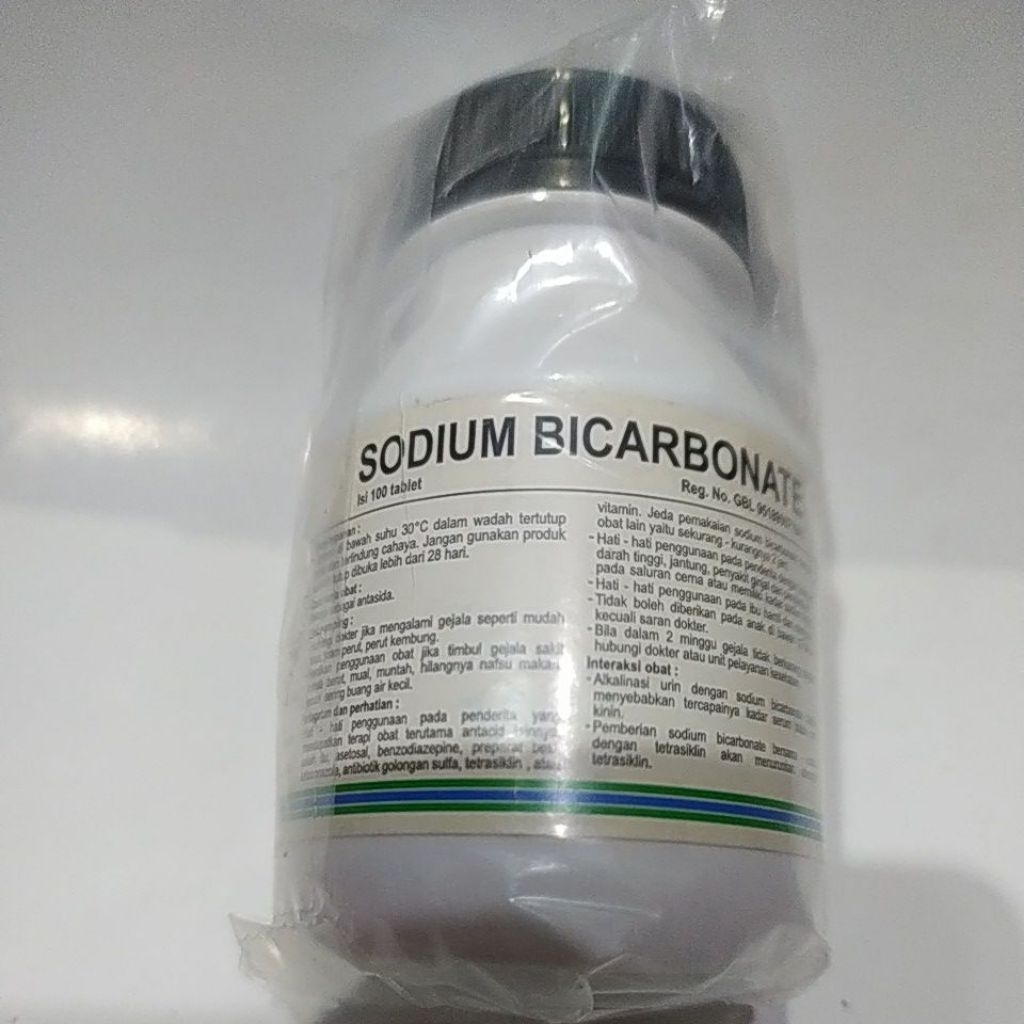Sodium bicarbonate /Bicnat botol 100 tablet