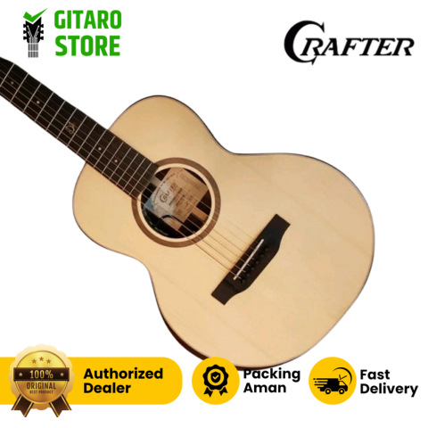 Gitar Akustik Elektrik Crafter Mino Macassar Solid Brand Korea