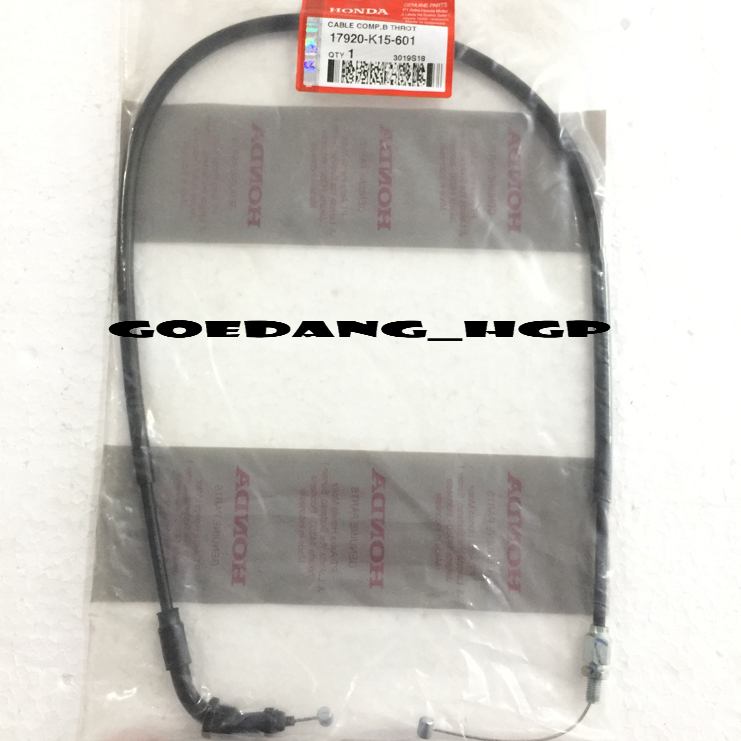 Kabel Gas B CB150R 2018 ORI AHM 17920K15601