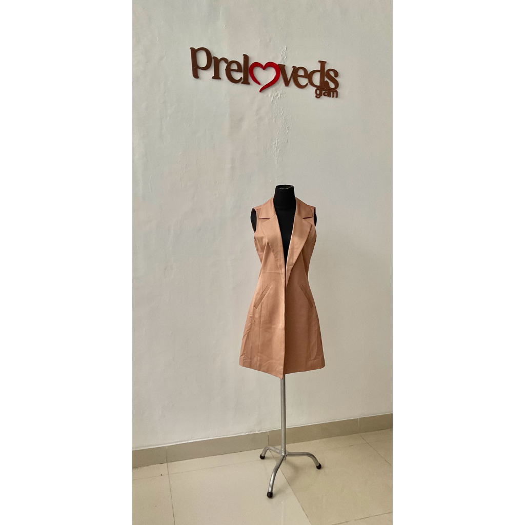 Queensland cardigan brown - Preloved artis dan selebgram