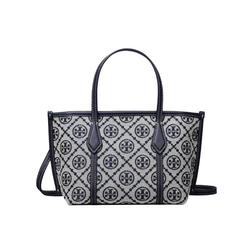 Tory Burch Perry T Monogram Mini Tote Bag
