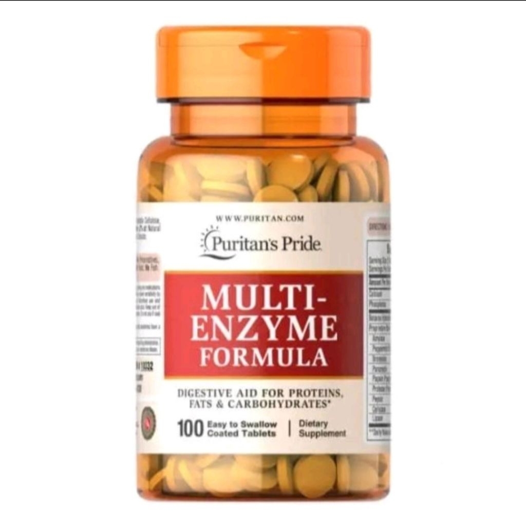 puritan's pride multi enzyme formula 100.tablet