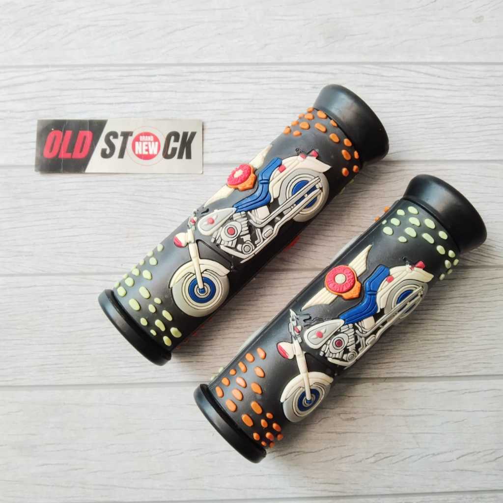 HANDGRIP KARET STANG VARIASI UNIVERSAL -NEW OLD STOCK-  -NEW OLD STOCK-