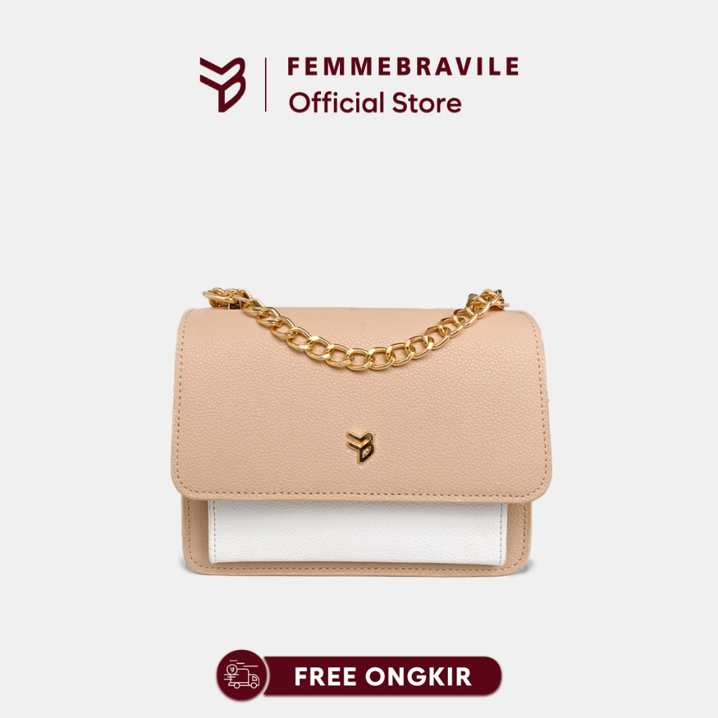 Femmebravile | Tas Selempang Wanita | Sling Bag | Tas Wanita | Clarine Bag
