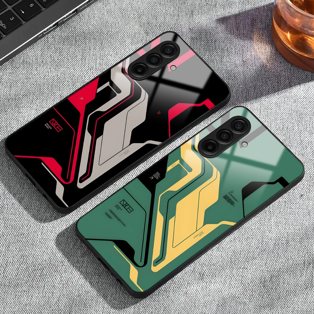 Softcase Kaca Samsung A17 TERBARU A13 A14 A15 A16 Case Kilau - Softcase Plat - Casing Custom Samsung