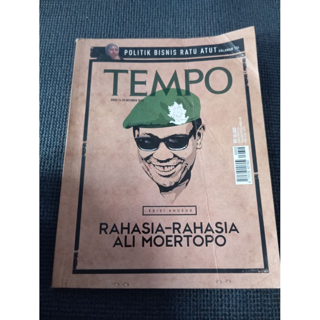 Majalah Tempo Edisi khusus Ali Moertopo Okt 2013