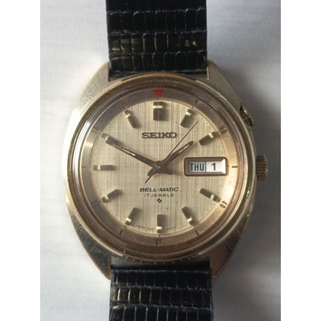 Jam Tangan Vintage SEIKO BELL MATIC Japan Made Cal 4006-6011 Kondisi Bagus dan Semua Normal