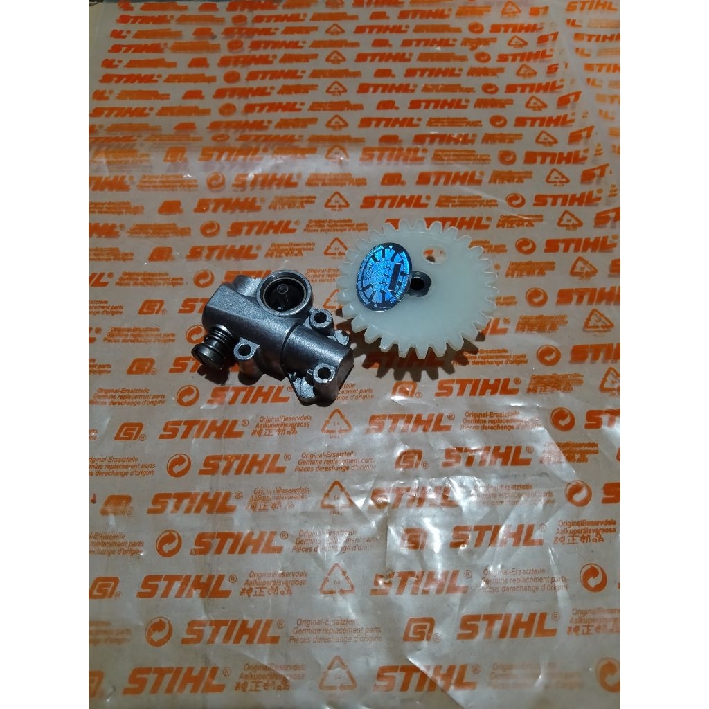 pompa oli set chainsaw ms381/038/oil pam chainsaw ms381