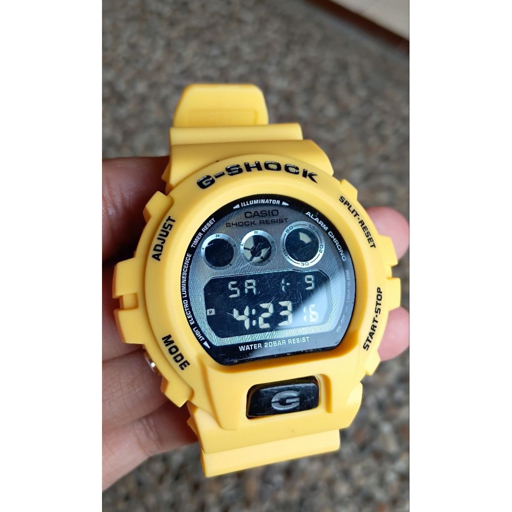 Casio G-Shock DW-6900MS Second/Bekas/Preloved