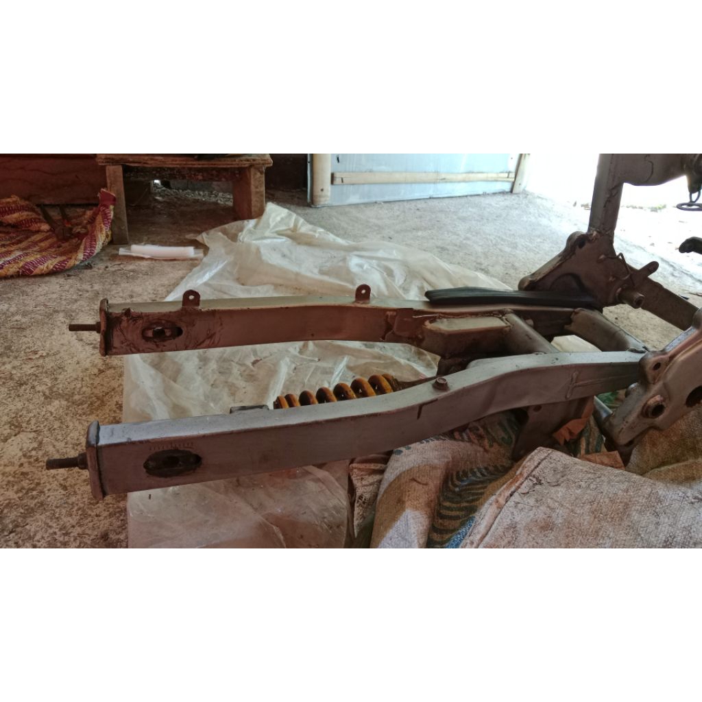 Arm Double disk satria 2tak original copotan