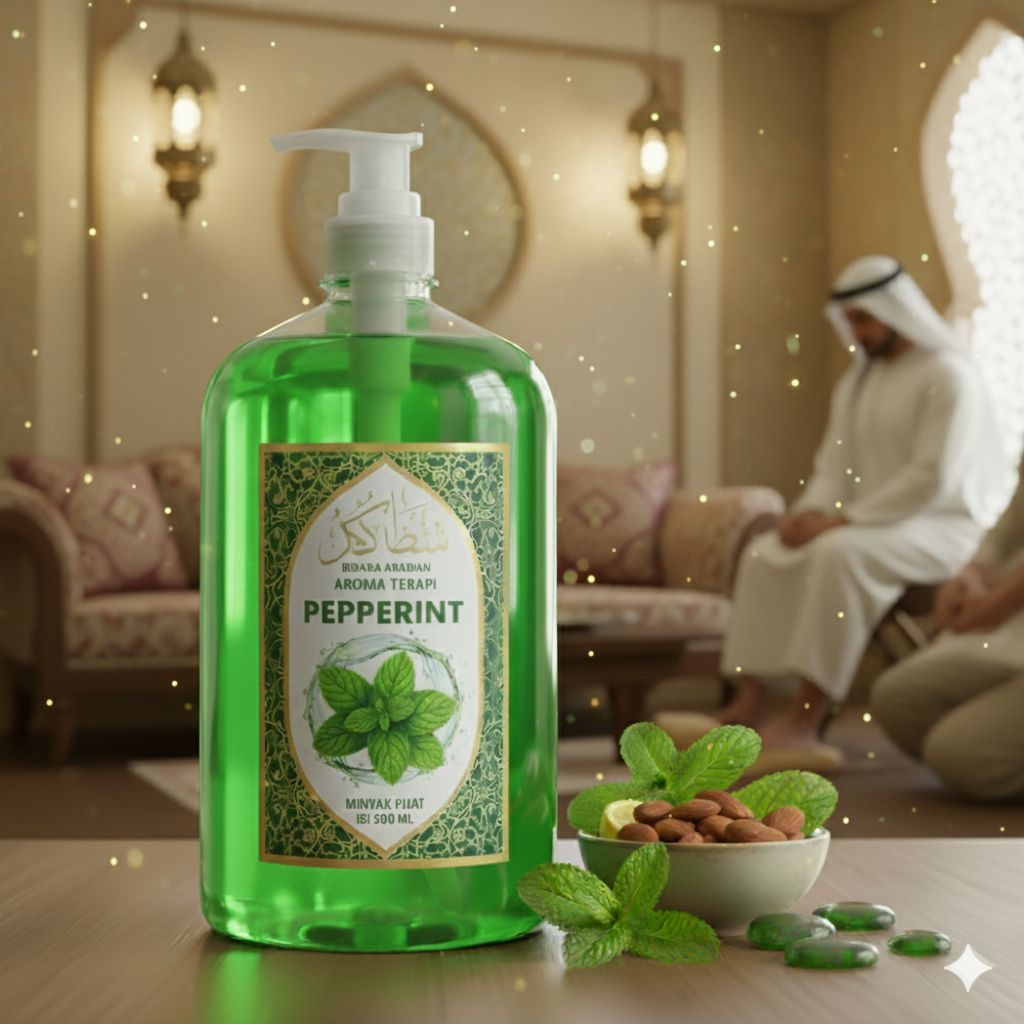 Minyak pijat Bidara pappermint arabian