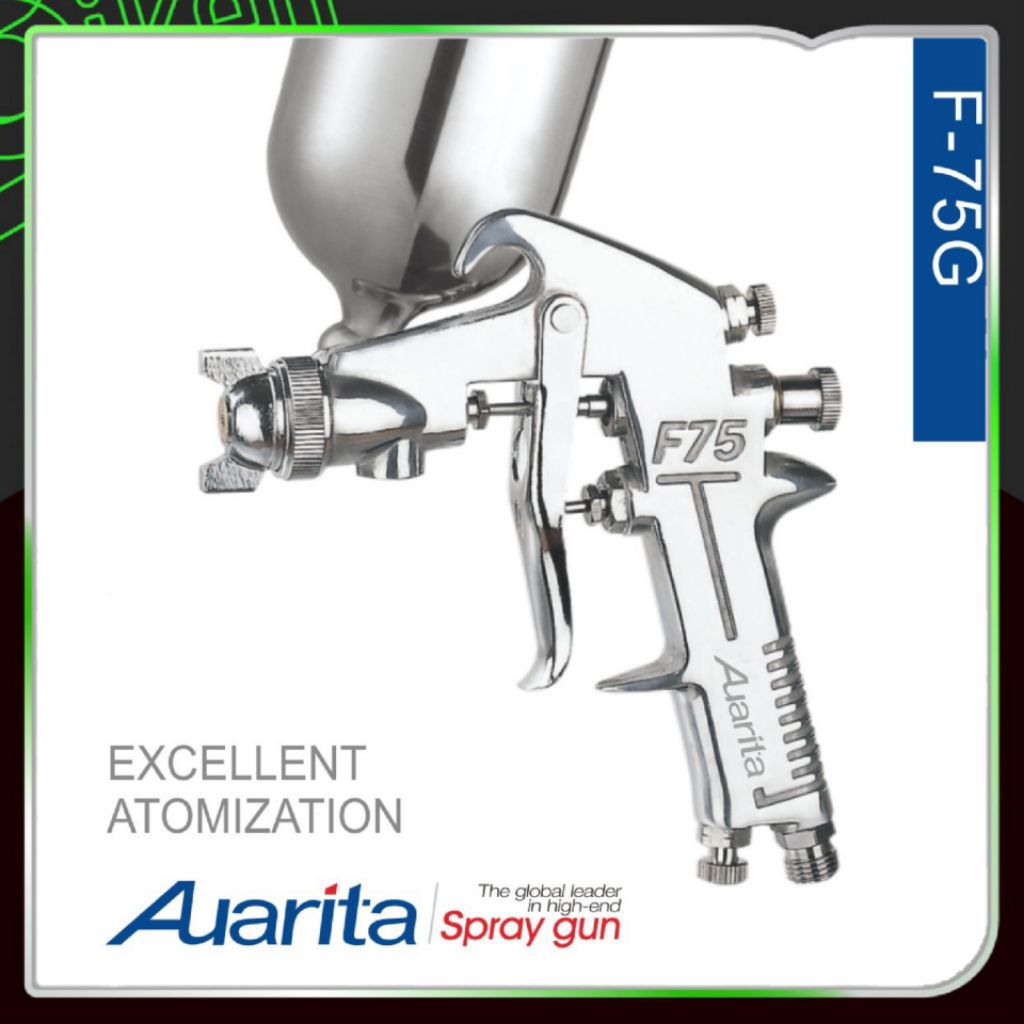 Spray Gun Auarita F75 Original Excellent Atomization Spray Gun