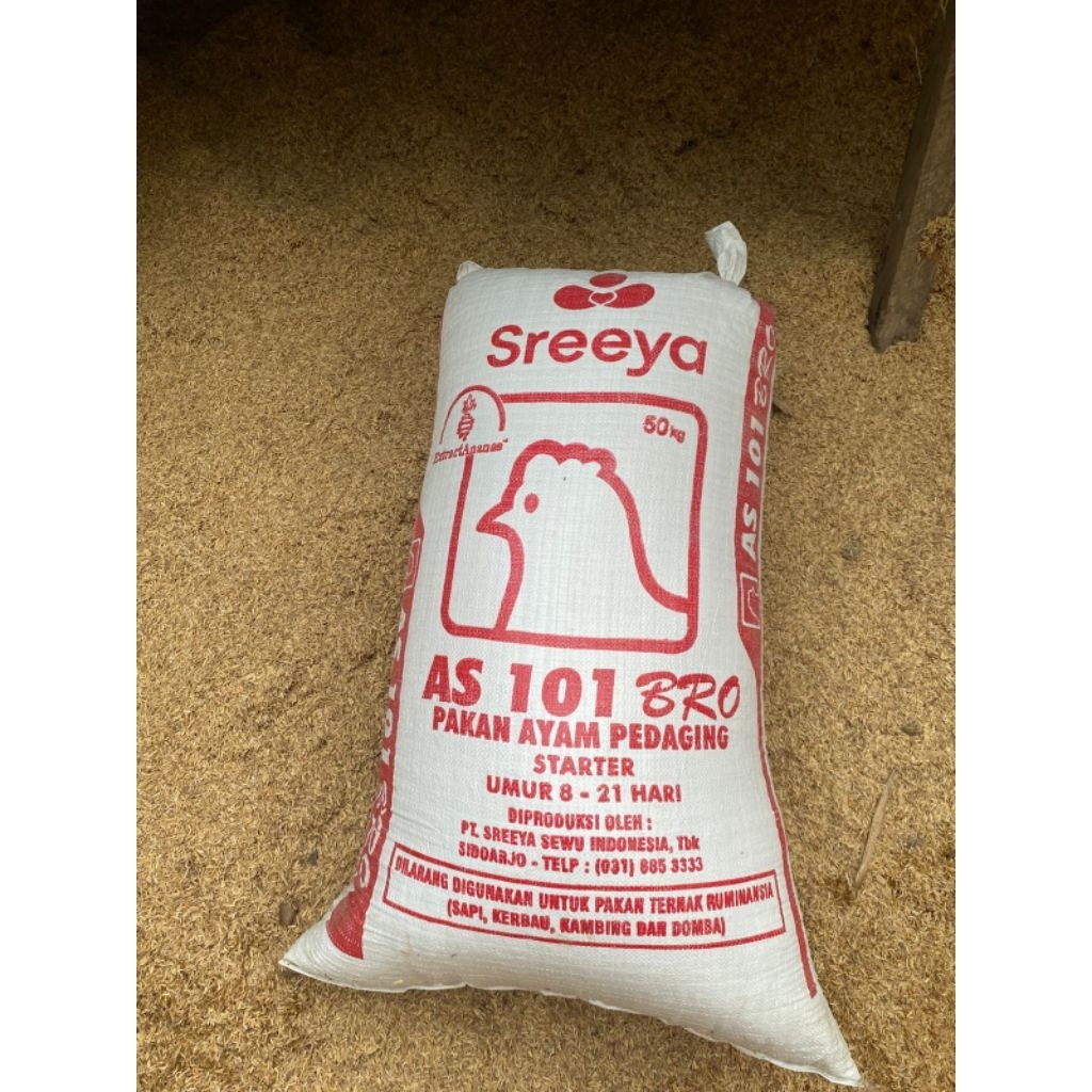 Sekam mentah ukuran karung 50kg