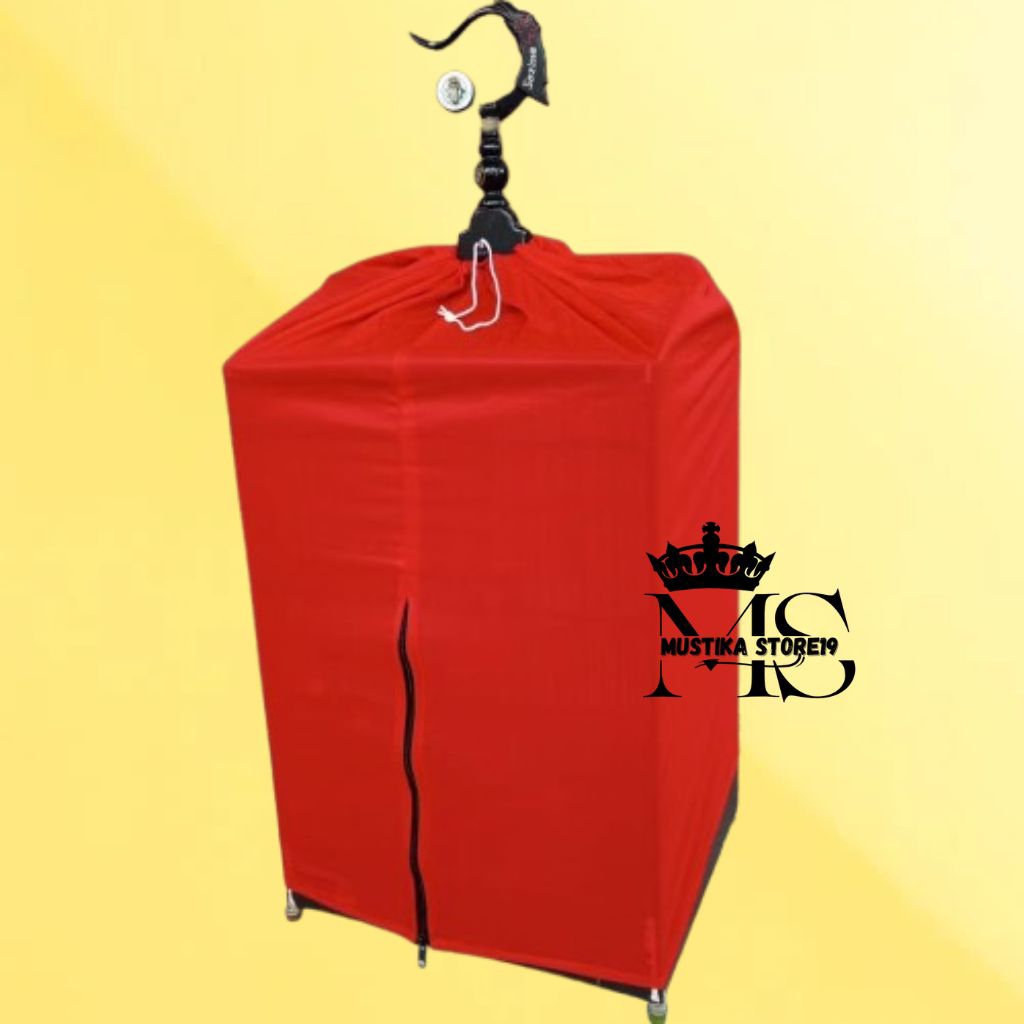 Krodong Sangkar Burung Kerodong burung Cucak Kacer Kenari Warna Merah Ekonomis