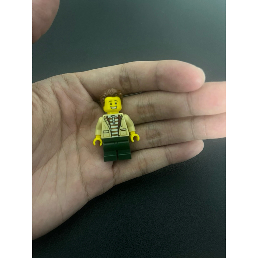 Lego minifigure boy with mike outfit from stranger things