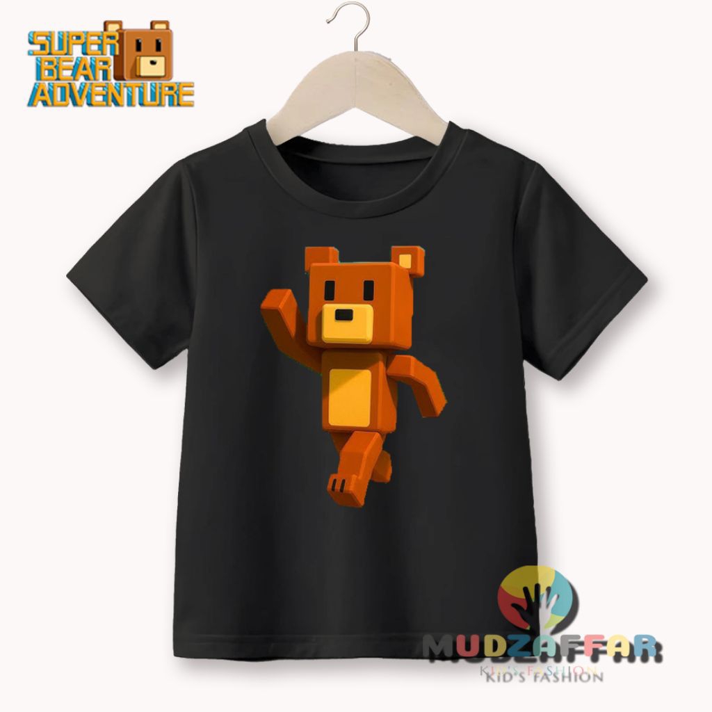 BAJU KAOS ANAK BEAR SUPER BEAR ADVENTURE KAOS ANAK SUPER BEAR ADVENTURE