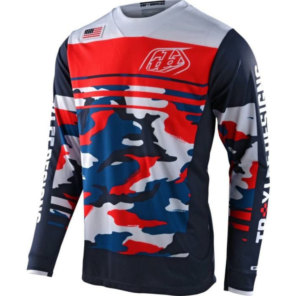 Baju sepeda motor cross trail original