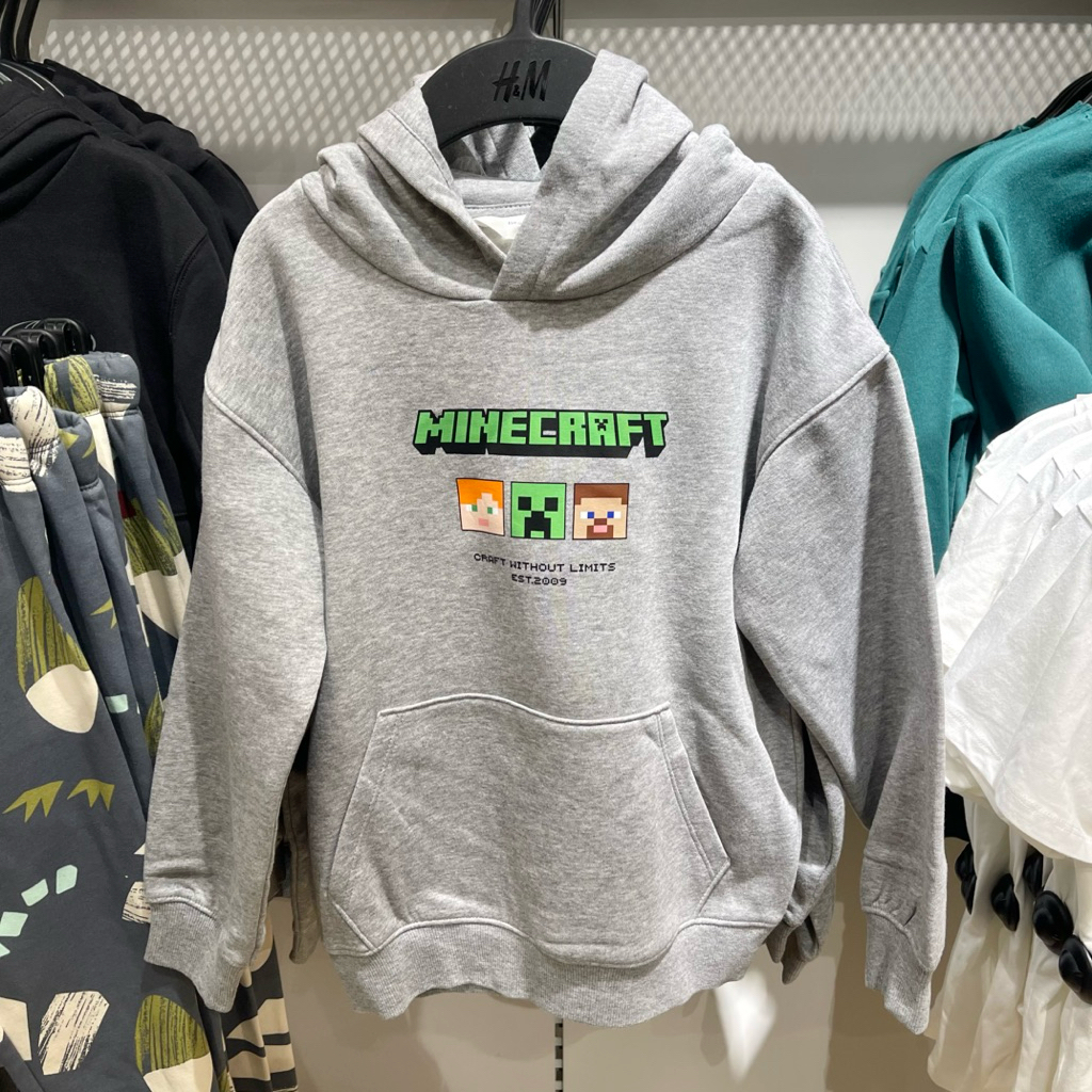 Hoodie H&M Kids MINECRAFT