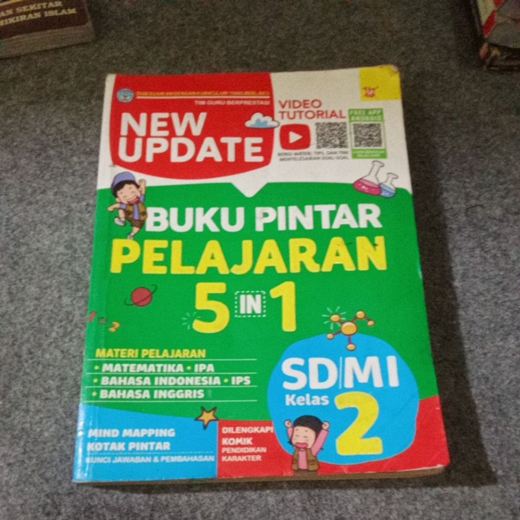BUKU PINTAR PELAJARAN UNTUK KELAS 2 SD