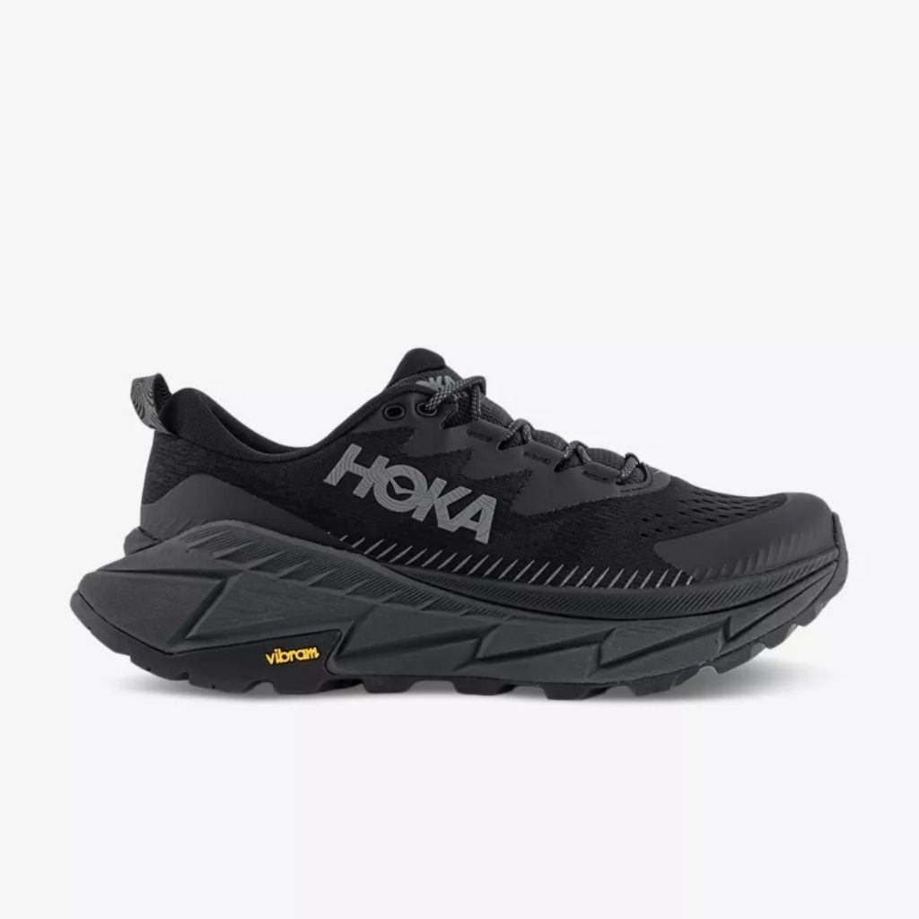 Sepatu hiking pria hoka one one skyline black