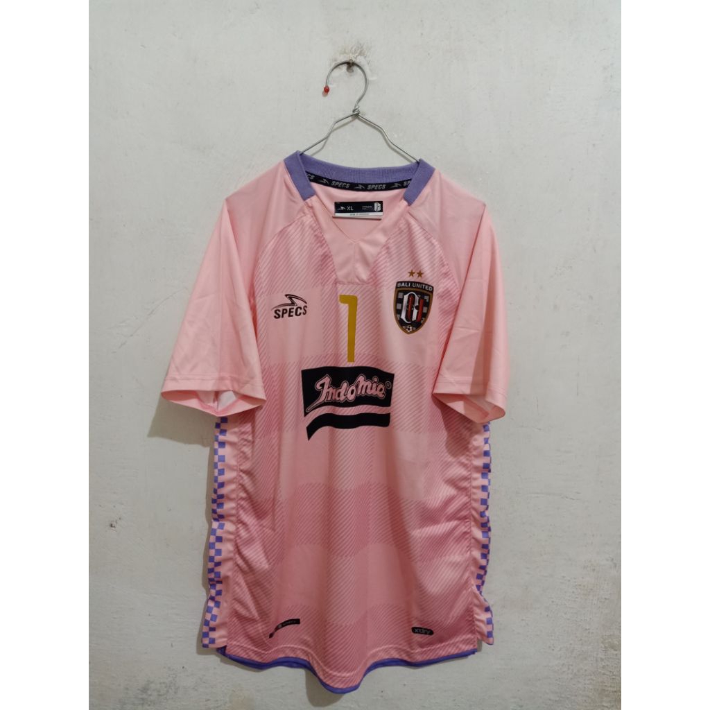 Jersey Bali United Kiper GK Away Pink AFC CUP 2024 Original Specs MARINGA