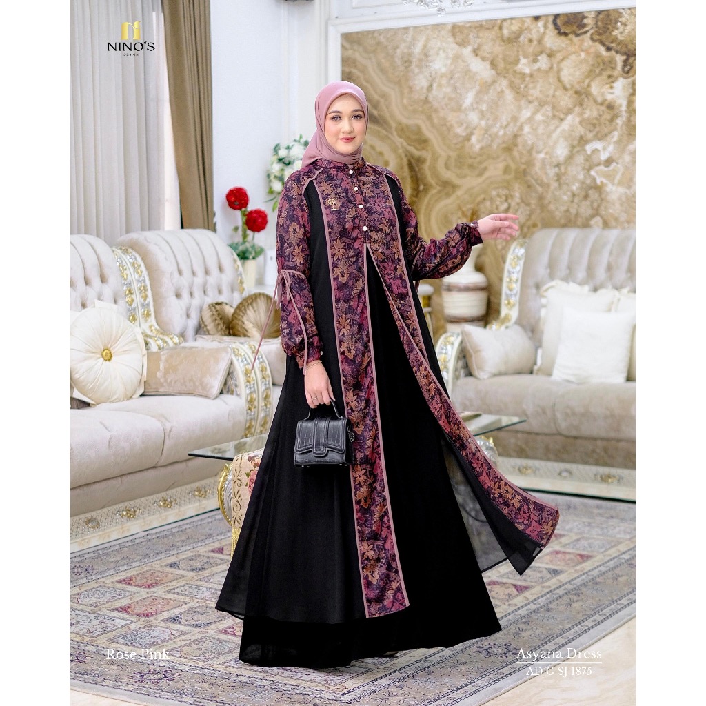 Ninos Asyana - Gamis Ninos Premium / Dress by Ninos / Nino's Original